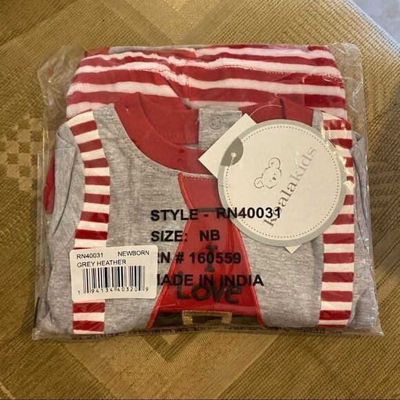 Koala Baby Boys I love Santa 2 Piece Set - Picture 2 of 2